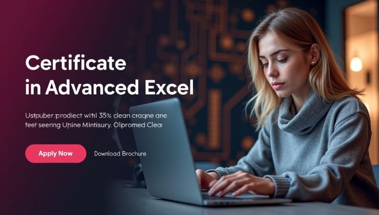 Certificate in Advanced Excel